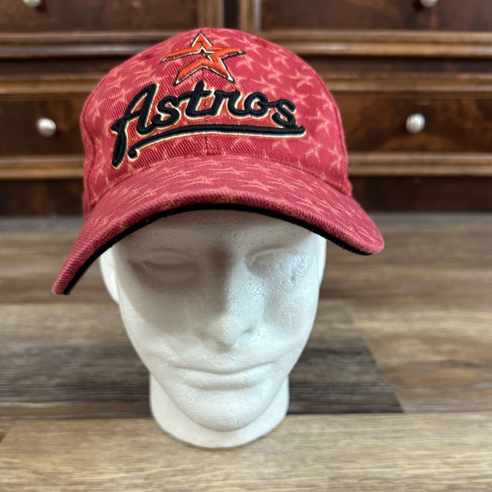Houston Astros Cap American Needle 1918 Hook-N-Loop Backing Hat, Vintage